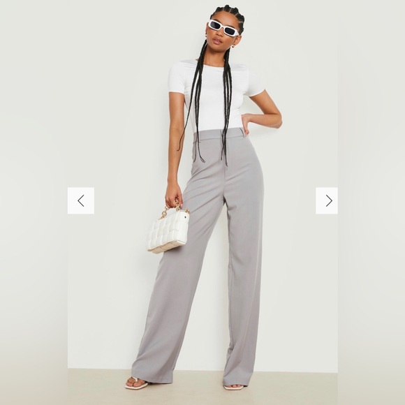 Boohoo Tall wide leg pants - Picture 2 of 11